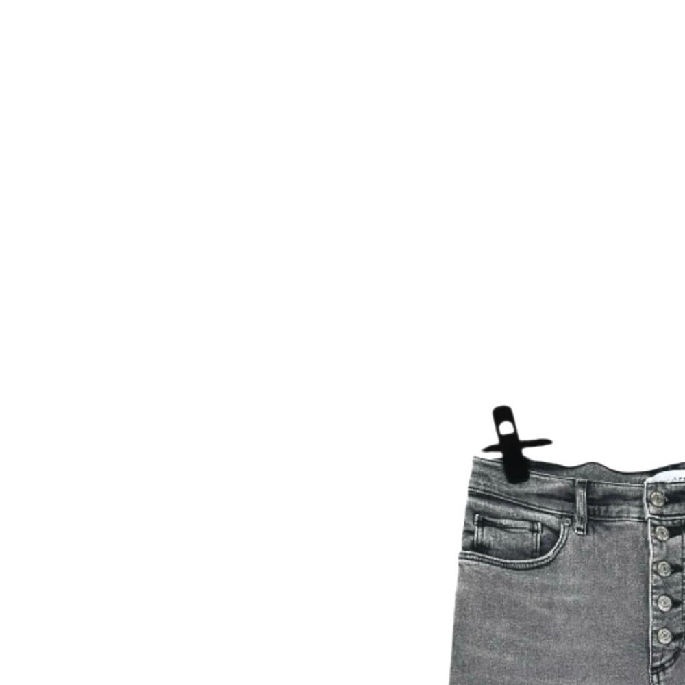 LOFT Button Front High Rise Skinny Jeans - Picture 4 of 7